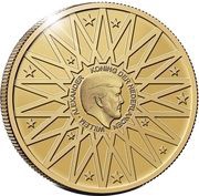 10 Euros - Willem-Alexander Maastricht - gold obverse image