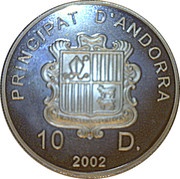 10 Diners XIX Winter Olympic Games obverse image