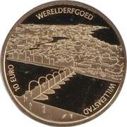 10 Euros - Willem-Alexander Willemstad, Netherlands, 2023 reverse image