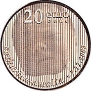 20 Euros - Geboortemunt, Netherlands, 2004 reverse image