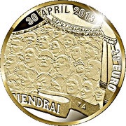 20 Euros - Koningsmunt, Netherlands, 2013 reverse image