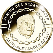 20 Euros - Willem-Alexander 50th birthday obverse image