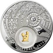 20 Roubles Aquarius obverse image