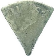 3 Reaal / 18 Stuiver British Occupation; Countermark 3 with short tail reverse image