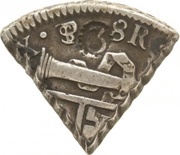 3 Reaal / 18 Stuiver Countermark C7§ obverse image