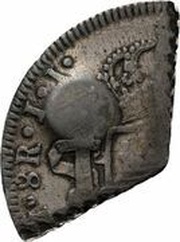 5 Reaal / 30 Stuiver Countermark C6 reverse image