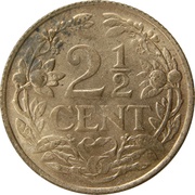 2½ Cents reverse image