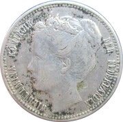 ¼ Gulden - Wilhelmina obverse image