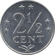 2½ Cents reverse image