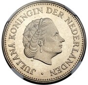 1 Gulden - Juliana Pattern obverse image