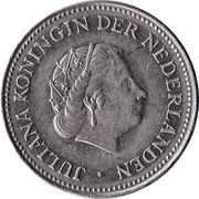 1 Gulden - Juliana obverse image