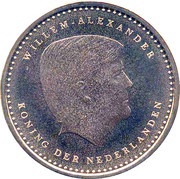 1 Gulden - Willem-Alexander obverse image