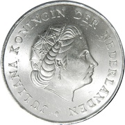 2½ Gulden - Juliana obverse image