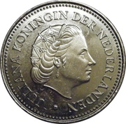 2½ Gulden - Juliana obverse image