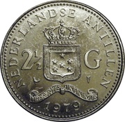 2½ Gulden - Juliana reverse image