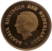 5 Gulden - Beatrix Accession obverse image