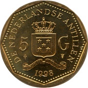 5 Gulden - Beatrix, Netherlands, 1998-2013 reverse image