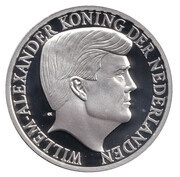 5 Gulden - Willem Alexander Accession of Throne obverse image