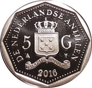 5 Gulden George John Lionel Maduro obverse image