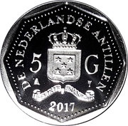 5 Gulden Red Cross obverse image
