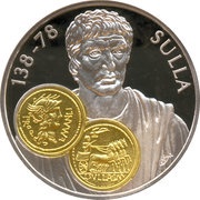 10 Gulden - Beatrix Sulla Aureus, Netherlands, 2001 reverse image