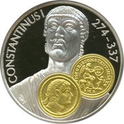 10 Gulden - Beatrix Constantin I Solidus, Netherlands, 2001 reverse image