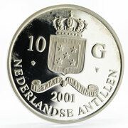 10 Gulden - Beatrix Cosimo de'Medici Fiorino d'oro obverse image