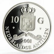 10 Gulden - Beatrix Philipp VI Ecu d'oro obverse image