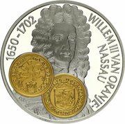 10 Gulden - Beatrix Gold Rider, Netherlands, 2001 reverse image