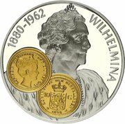 10 Gulden - Beatrix Wilhelmina 10 Guilder, Netherlands, 2001 reverse image