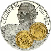 10 Gulden - Beatrix George III Sovereign, Netherlands, 2001 reverse image