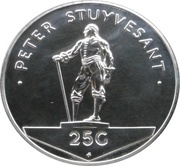 25 Gulden - Juliana Peter Stuyvesant, Netherlands, 1977 reverse image