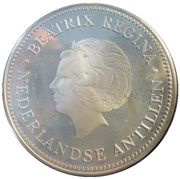 50 Gulden - Beatrix Mikve Israel Emanuel Synagogue obverse image