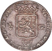 ¼ Gulden "Kwartgulden" obverse image