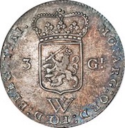 3 Gulden "Driegulden" obverse image