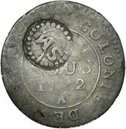 Stuiver "Cayenne-Stuiver" Countermark C16 obverse image