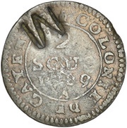 Stuiver "Cayenne-Stuiver" Countermark C20 reverse image