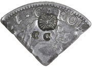 18 Stuivers Countermark C17 + C18 obverse image