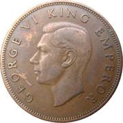 1 Penny - George VI 1st type obverse image