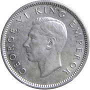 6 Pence - George VI 1st type obverse image