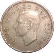1 Florin - George VI 3rd type obverse image