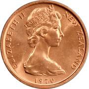 1 Cent - Elizabeth II 2nd portrait obverse image