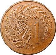 1 Cent - Elizabeth II 3rd portrait reverse image