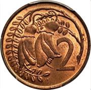 2 Cents - Elizabeth II 2nd portrait; Mule reverse image