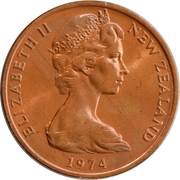 2 Cents - Elizabeth II 2nd portrait obverse image