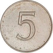 5 Cents Pattern obverse image