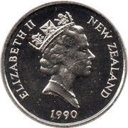 5 Cents - Elizabeth II 3rd portrait obverse image