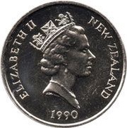 10 Cents - Elizabeth II 3rd portrait obverse image