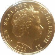 10 Cents - Elizabeth II 4th portrait; Silver Proof obverse image