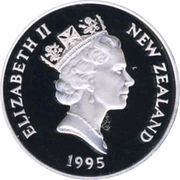 20 Cents - Elizabeth II 3rd portrait; Pukaki, Silver Piedfort obverse image